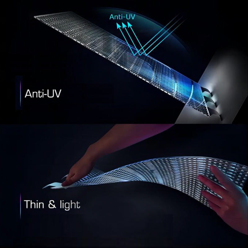 Flexible Led Transparent Film Screen
